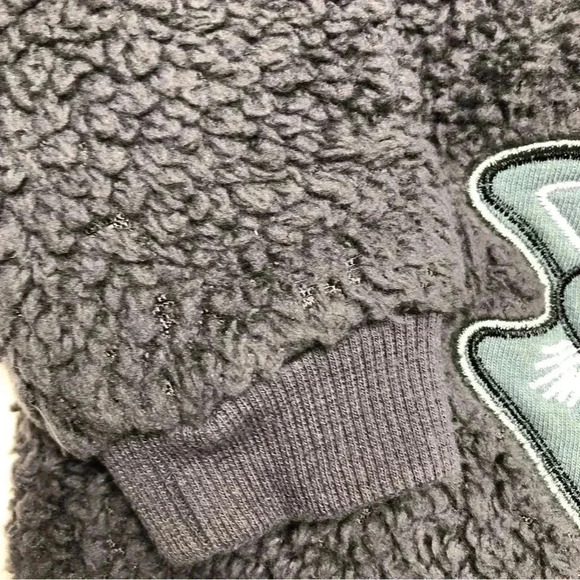 PL Baby Sweatshirt Rocket Ship Fuzzy Blue  Size 0-3 Months - Picture 4 of 16